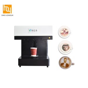 Cake portable numérique 3D / imprimante de café HY3422 avec encre comestible en pleine couleur 